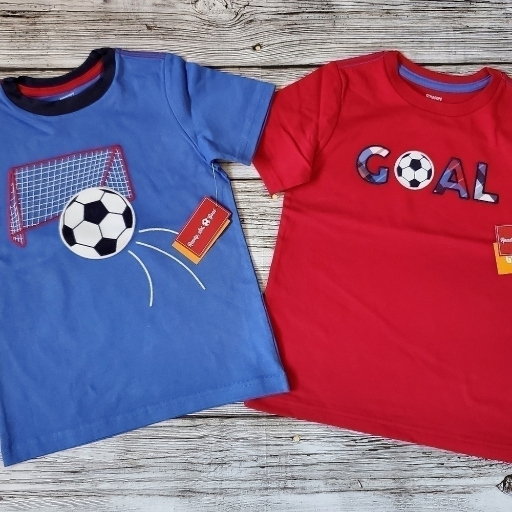 Gymboree Soccer Applique T-Shirts NWT - Picture 12 of 12